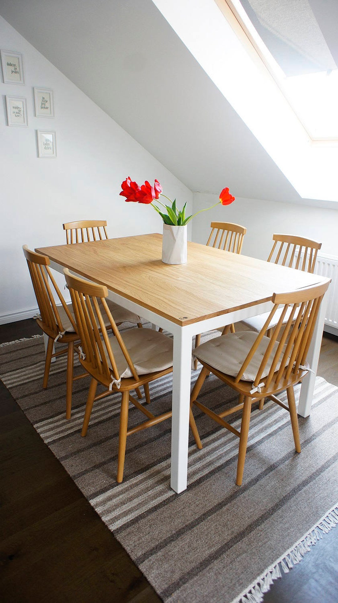Table Dining Table Office Desk industrial Oak Etsy