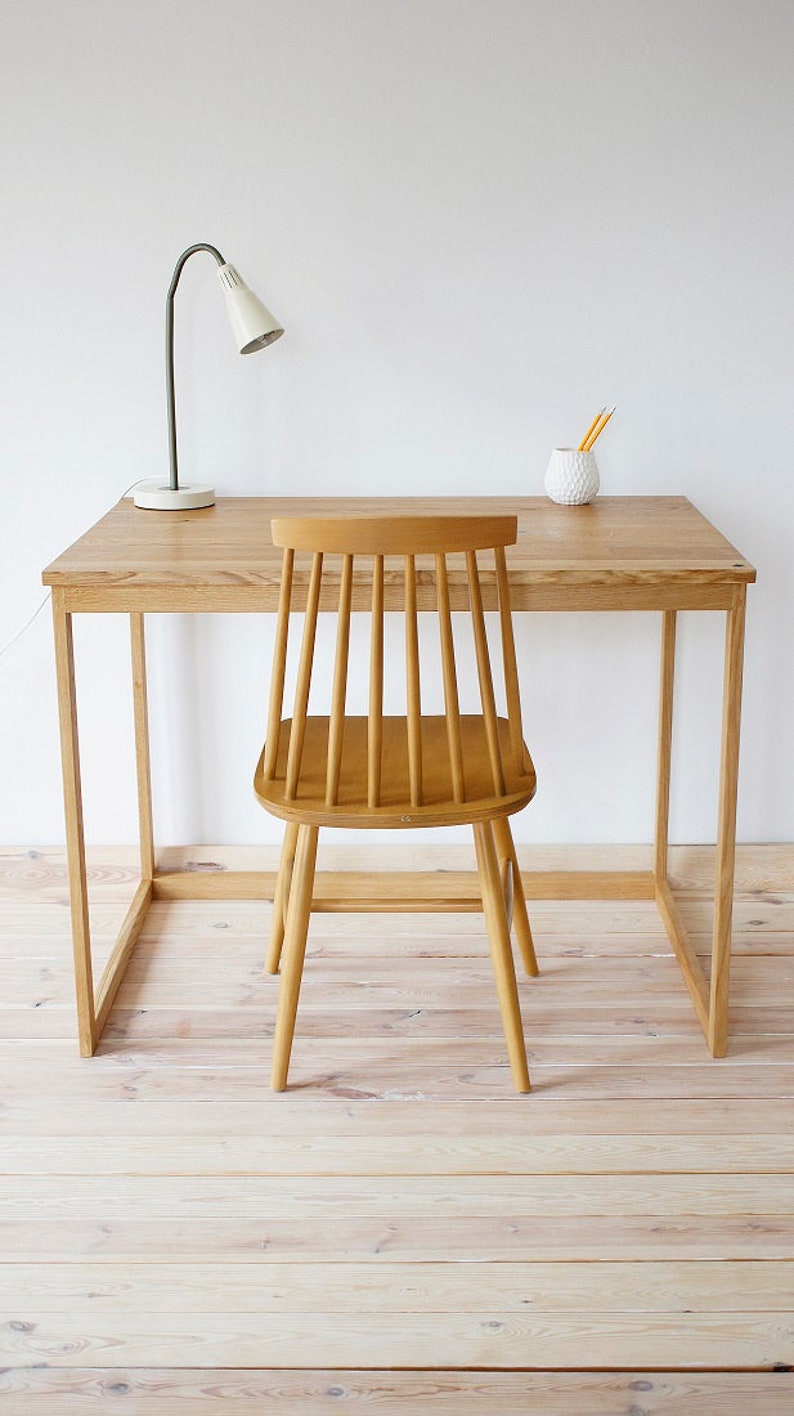 Office Desk Table Scandinavian Oak