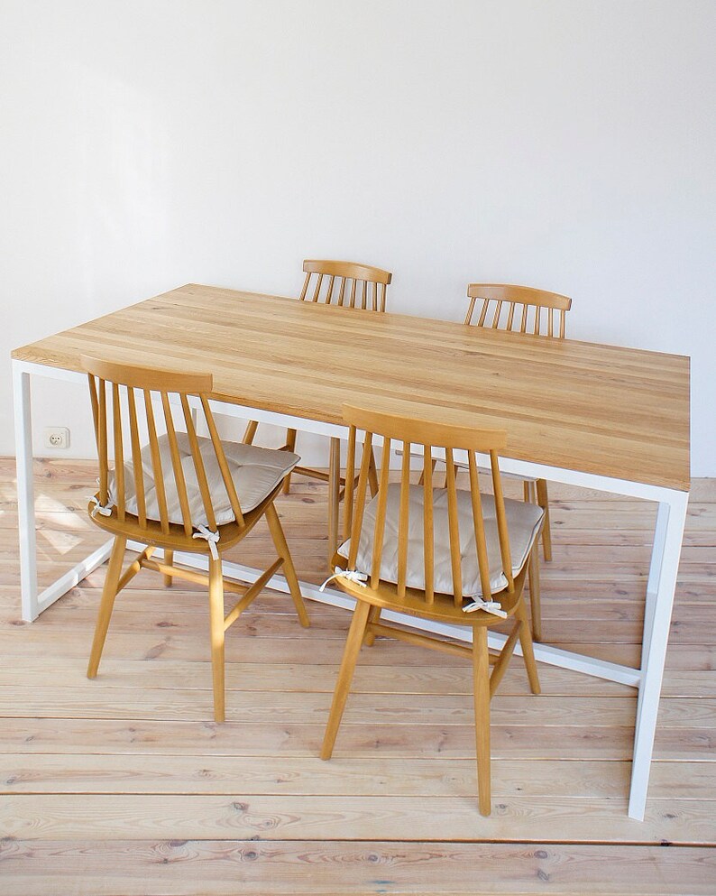 Table Dining Table Office Desk industrial Oak Etsy
