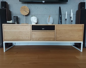 Étagère TV, buffet, panneau bas, armoire de salle de bain, commode « Åmnes" »