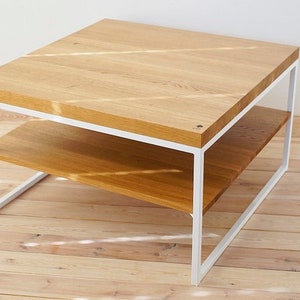 Coffee table, RTV shelf, Industrial White image 1