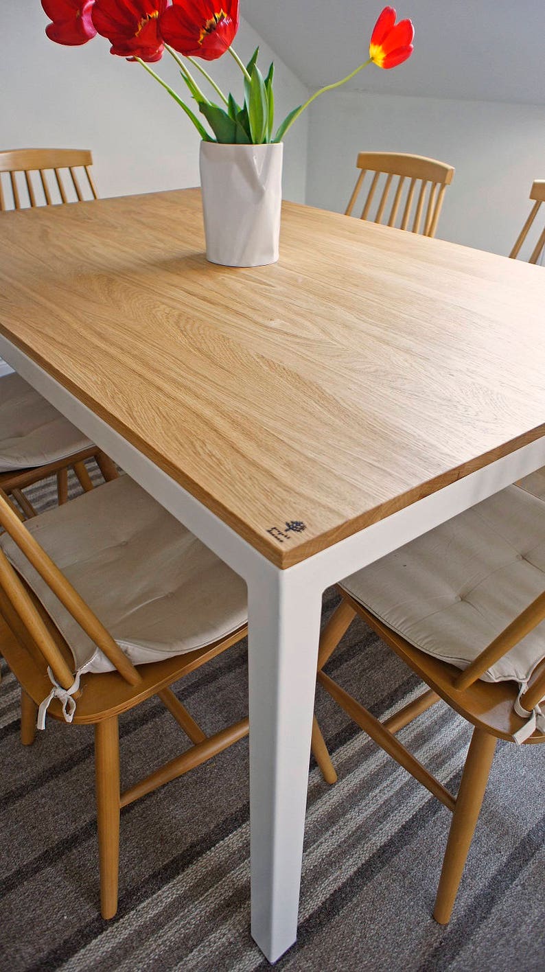 Table Dining Table Office Desk industrial Oak Etsy