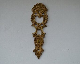 2 Metal ormolu corners pediments for fancy furniture #10 Mounts//decoration.