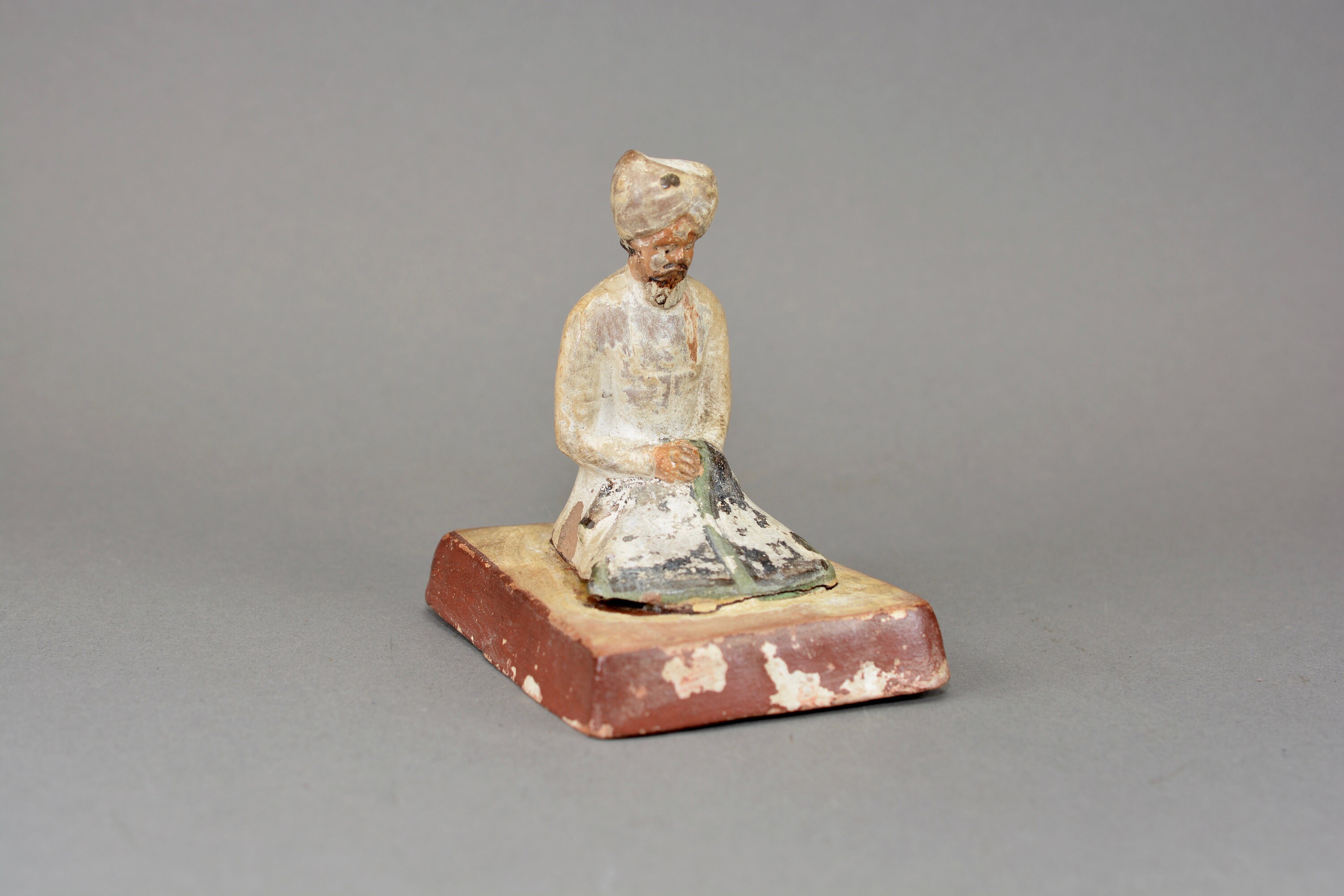 Charming Antique Pottery Figure of a Bengali Servant Folk Art Etsy UK