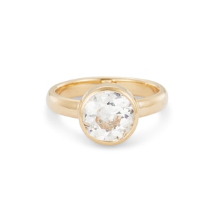 2 Carat Repurposed Diamond Engagement Ring,  Old European Cut