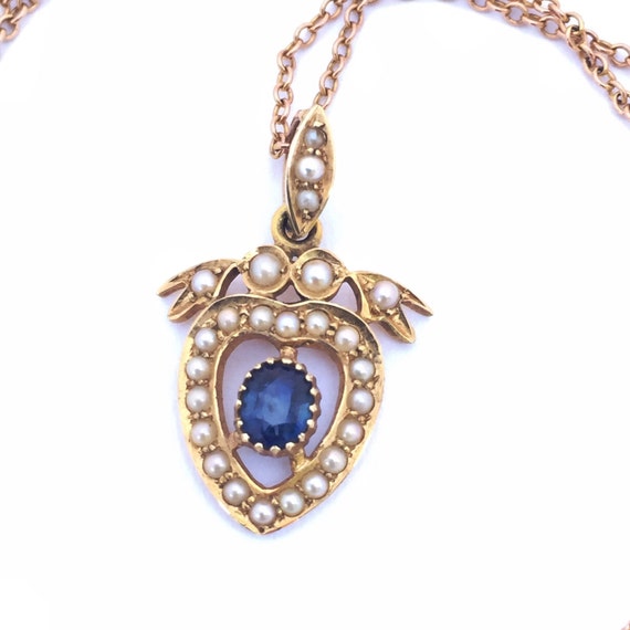 Heart Necklace | Vintage Necklace | Heart Pendant