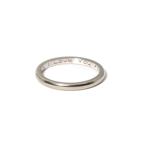 Buy Jesus Love You Ring Band Sterling Silver Ring, 925 Ring Religious Ring,  Christian Jewellery Easter Gift Posted in Free Gift Box Online in India -  Etsy