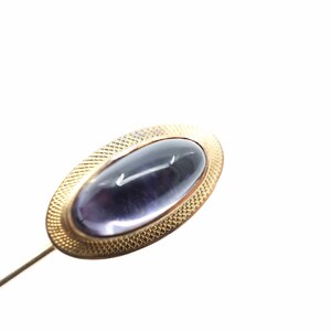 Vintage Stick Pin Amethyst image 4