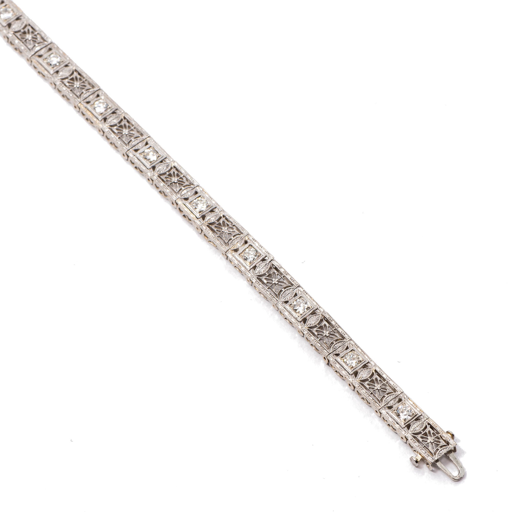 Antique 31.00ct Diamond Bracelet | Israel Rose