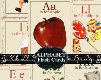 Vintage Abc Letters Etsy
