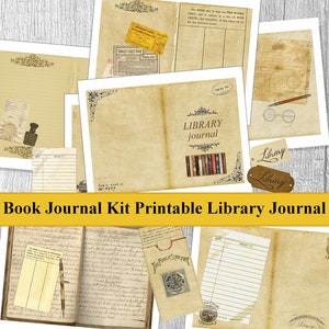 Book Journal Kit