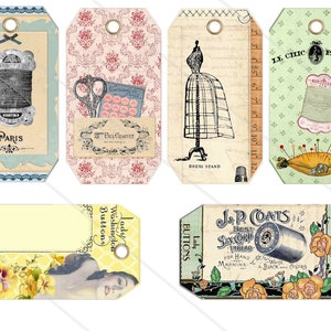Printable Sewing Tags