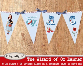 Wizard of Oz Directional Signs Party Pack Printable Follow - Etsy