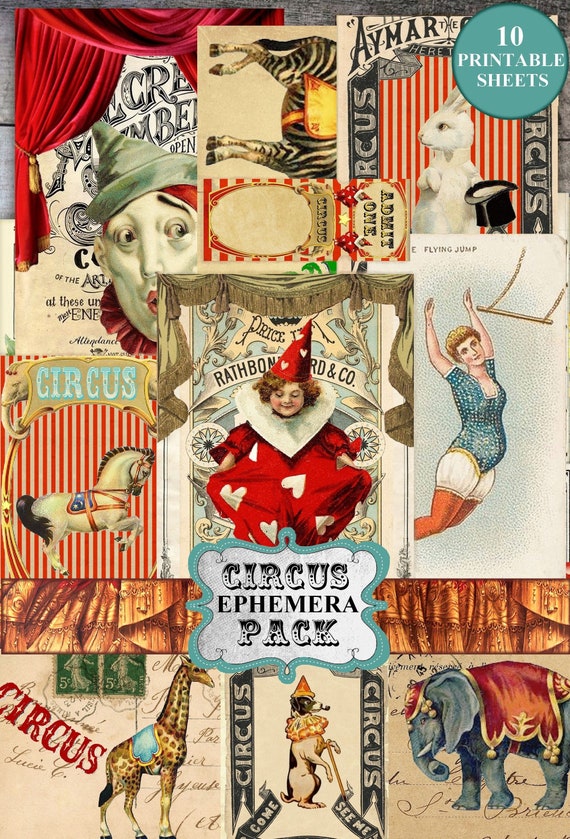 Vintage Scraps - The Carnival Vintage Scraps - The Carnival