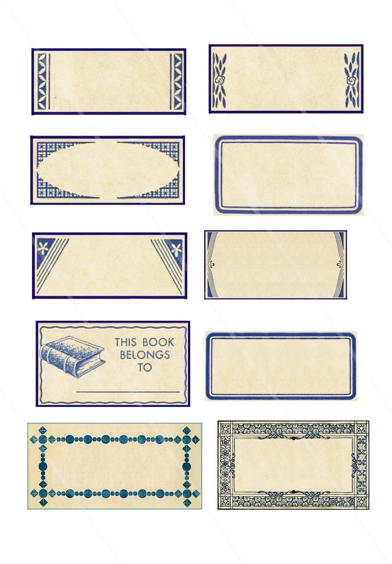 blank labels printable labels add text organizing