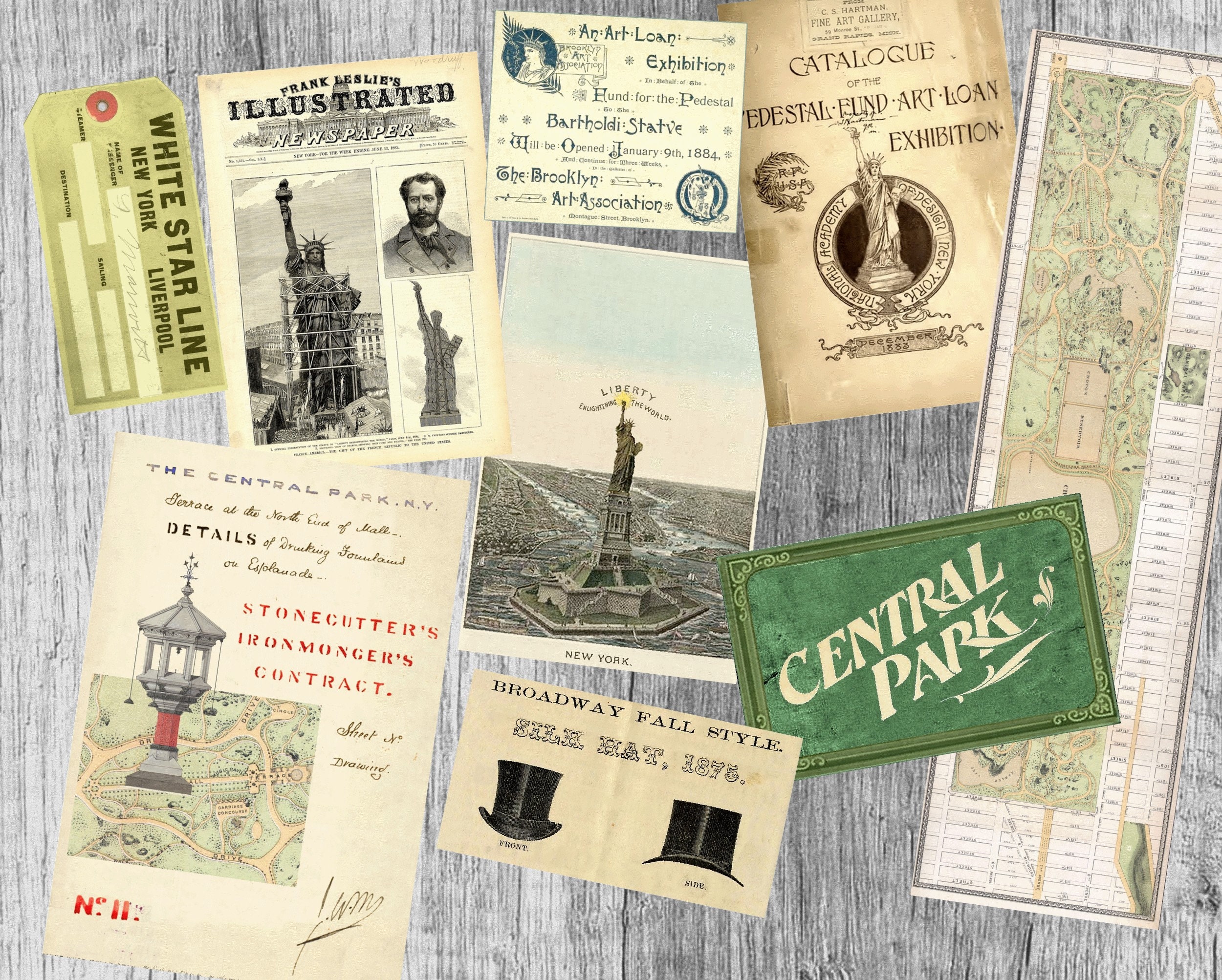 Vintage Postcards, Old Postage Digital, Printable Postcards, ATC, Ephemera  Classic, Digital Images, Digital Collage, Vintage Art, Download 