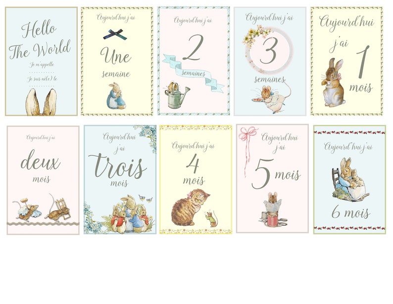 Baby Step Baby Milestone Cadeau De Naissance Cartes Etapes B U00e9b U00e9 U00e0 Imprimer Pierre Lapin Paper Paper Party Supplies Baby Step Baby Milestone Cadeau De Naissance Cartes Etapes B U00e9b U00e9 U00e0 Imprimer Pierre Lapin Paper Paper Party Supplies