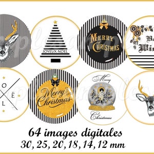 images digitales  Noël cerf, collage digital, image numérique, image noël