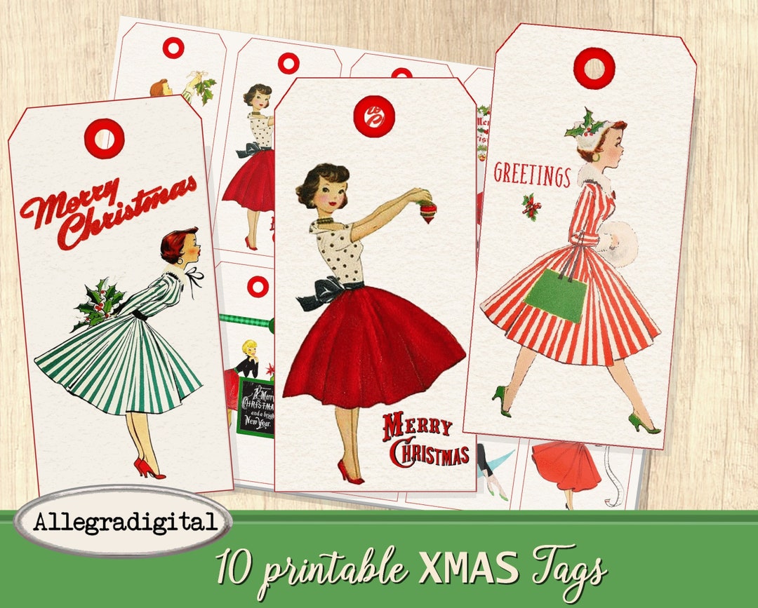 Handmade Christmas Tags – Jill's Card Creations