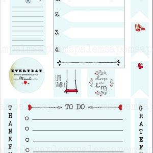 Bullet Journal Weekly Templates BUJO Printable Inspirational ...