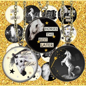 Images digitales cheval chevaux équitation cavalière  image cabochon image numérique