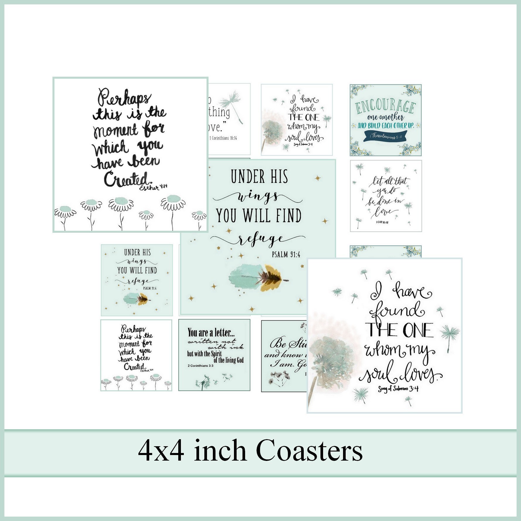 Whom My Soul Loves {Coasters} Whom My Soul Loves {Coasters}