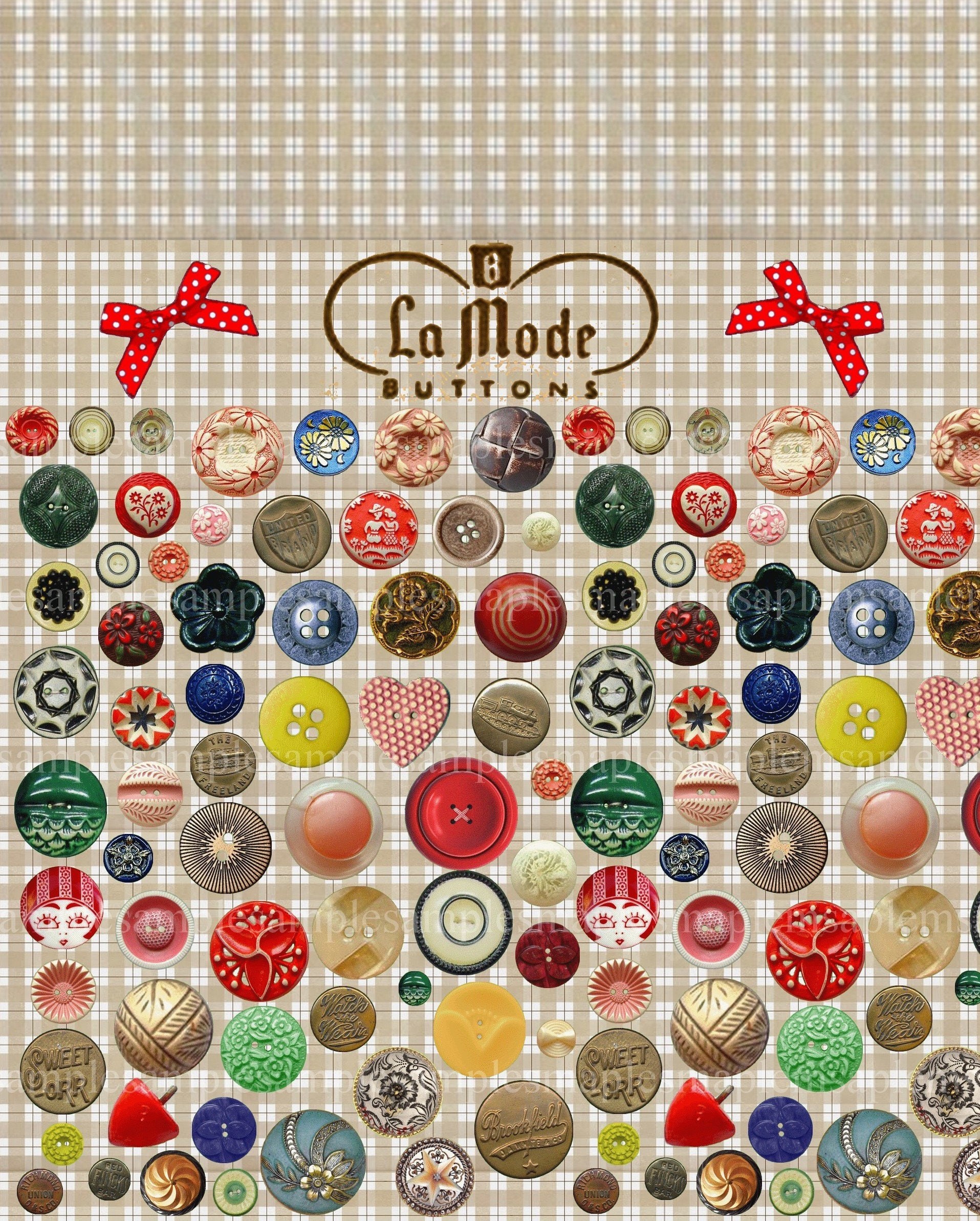 Vintage buttons - Etsy 日本