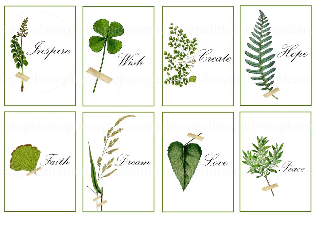 Inspirational and Motivational Printable Sticker Sheet - Print at Home ...