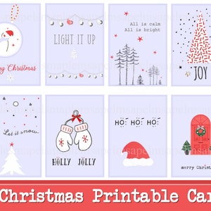 images digitales cartes de Noël, carte de voeux, carte de nouvel an, carte à imprimer scrapbooking junk journal spot journal journaling