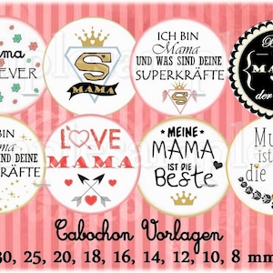 Cabochon Vorlagen Mutti Mama Cabochon Bilder Mami Mutter Mutti Mama Muttchen
