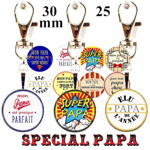 images digitales cabochon papa images pour bijoux cabochon badges images fête des pères image porte-clé cadeau papa