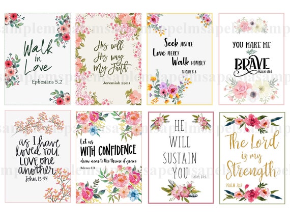 Free Printable Scripture Verses Labels