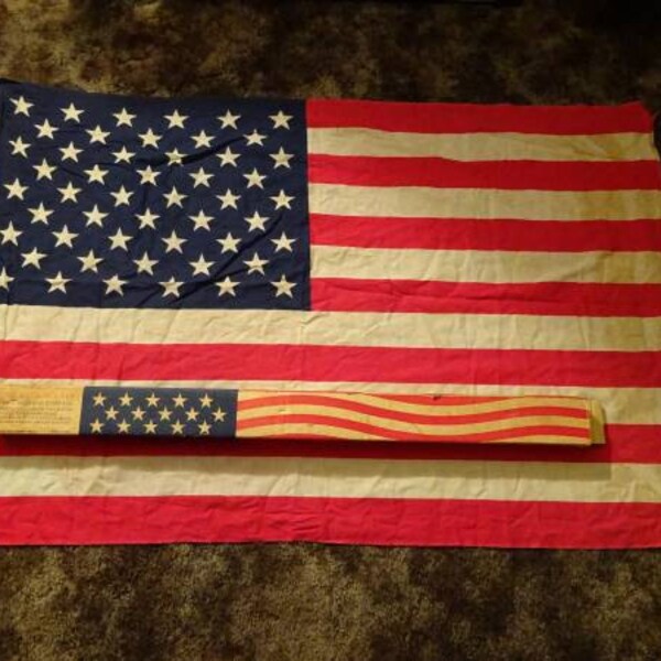 Vintage 50 Star American Flag Kit