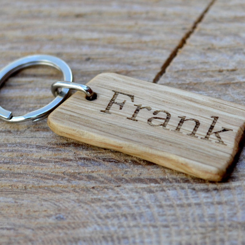 Spring Key Rings Wooden Wooden Key Ring - Etsy