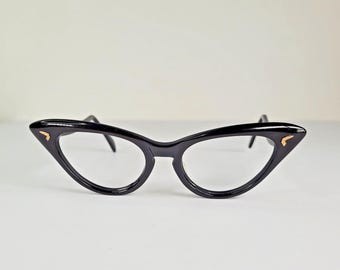 Occhiali Da Sole Eleganti Stile Occhio Di Gatto SPEXX Eyewear - Nero/oro Con Perle E Borchie, UV400 - Foto 4