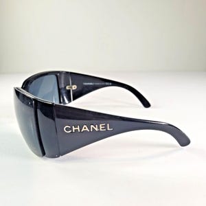 Vintage chanel shield sunglasses - Etsy 日本