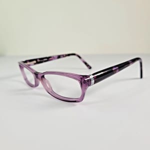 Ralph Lauren Purple Eyeglass Frames 7031 947 Designer Prescription Glasses Vintage  Acetate Frames 52-16 Rectangle