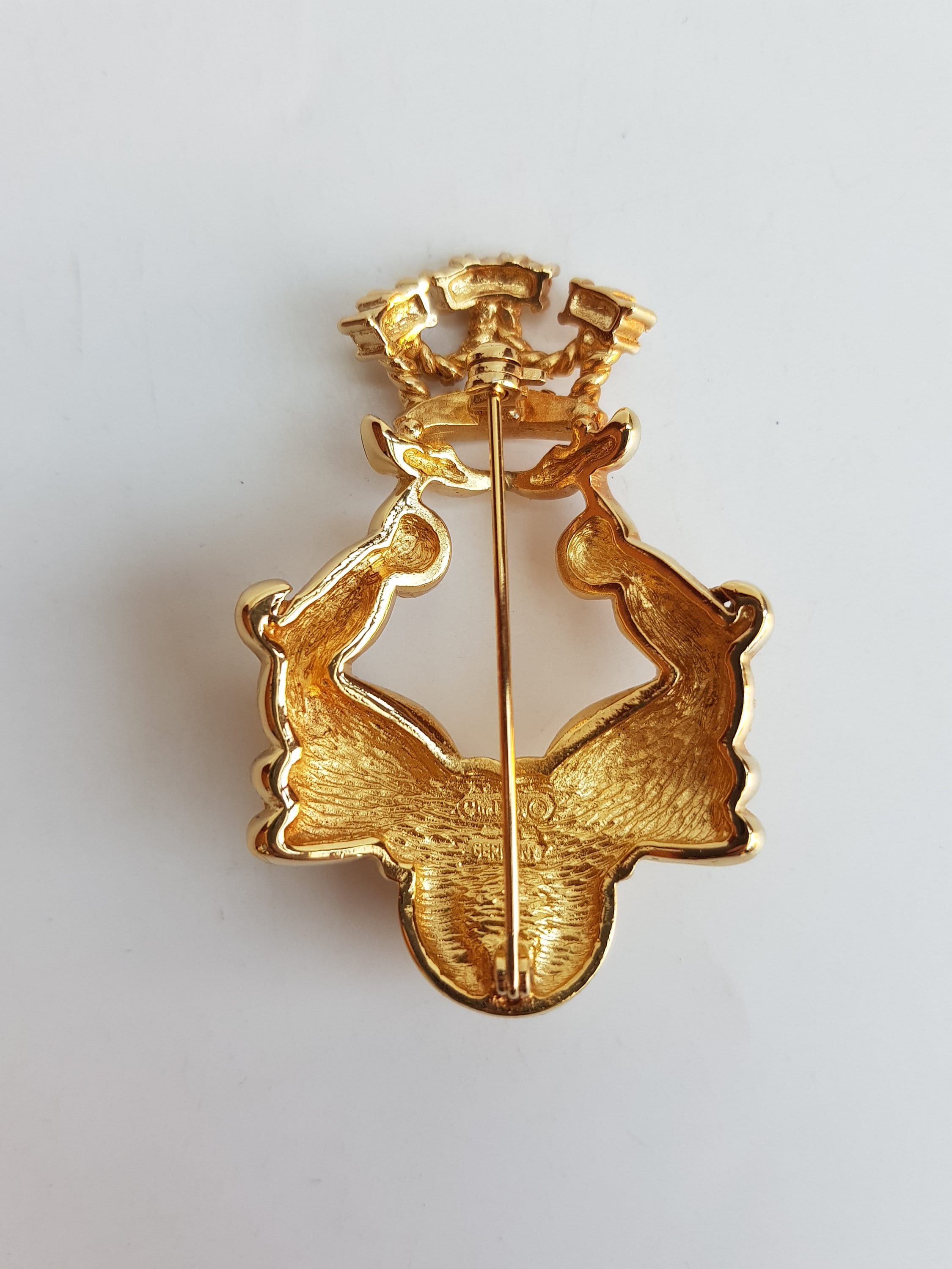 DIOR Brooch. Christian Dior Vintage Fish Brooch Pin with Etsy