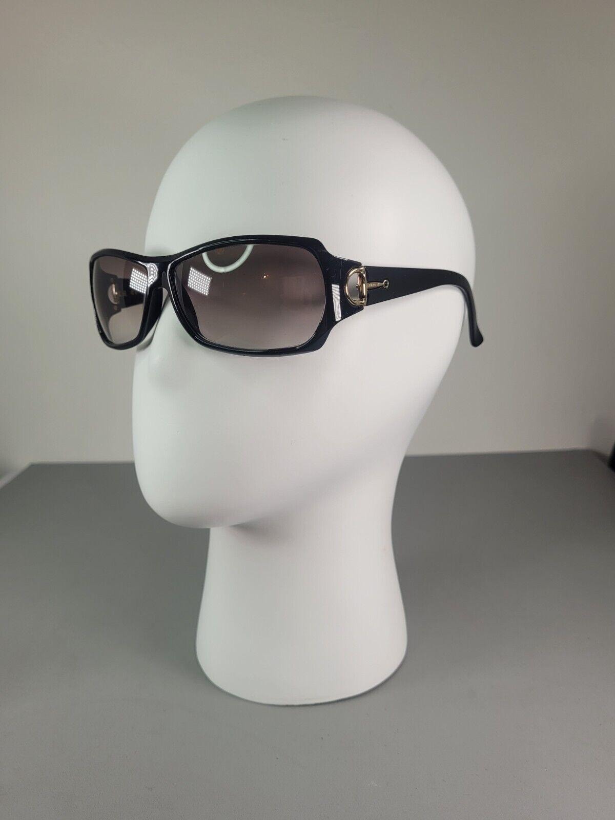 Vintage Gucci Y2K Purple Frameless Studded Sunglasses