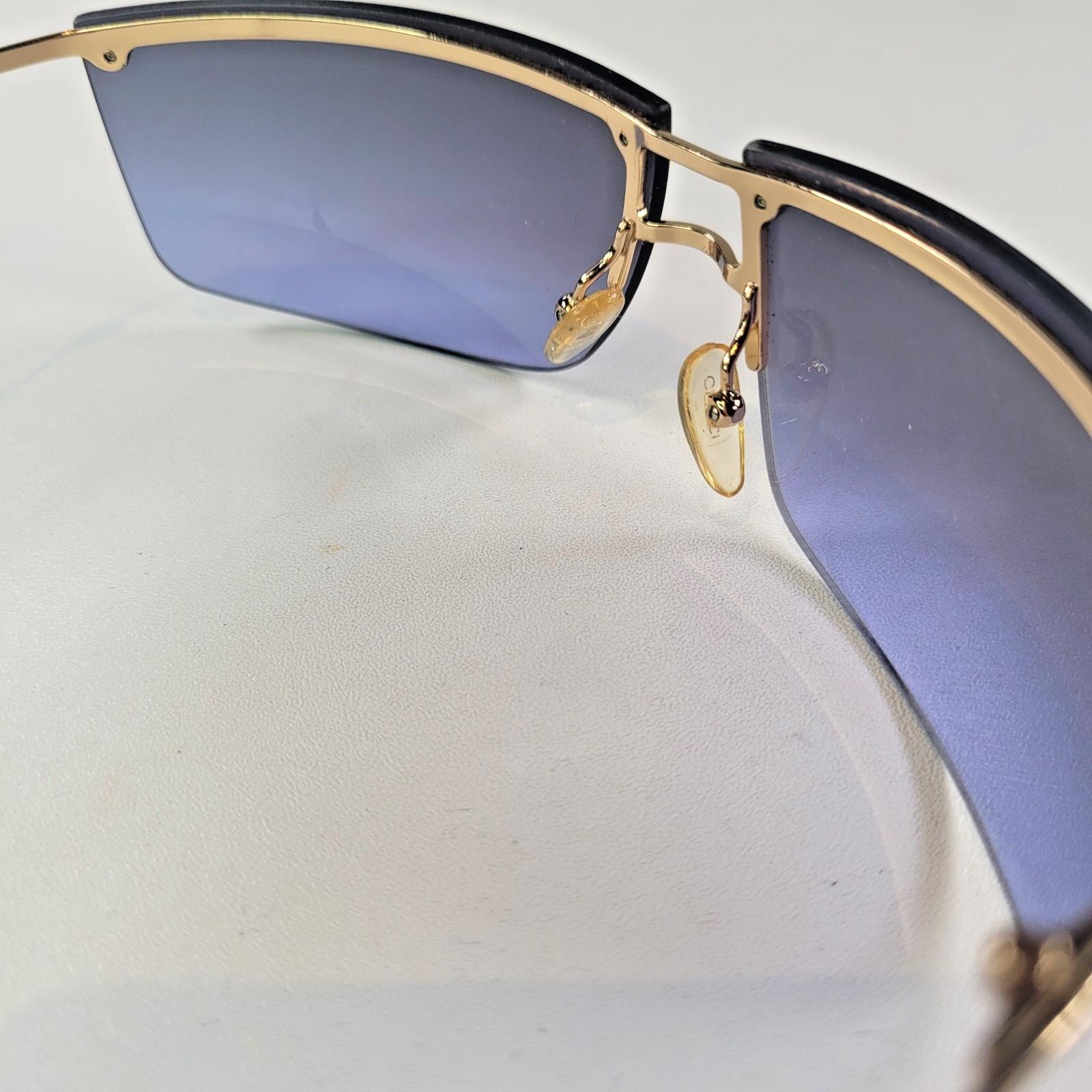 小物 GUCCI archive sunglasses GG eyewear y2k Vintage Gucci GG2653 Shield Sunglasses Y2K Blue Grey Lenses Gold