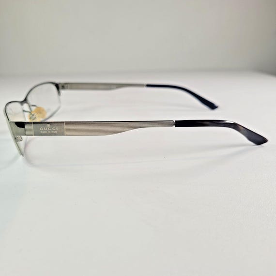 Gucci GG1865 Silver Metal Rectangular Glasses (53… - image 6