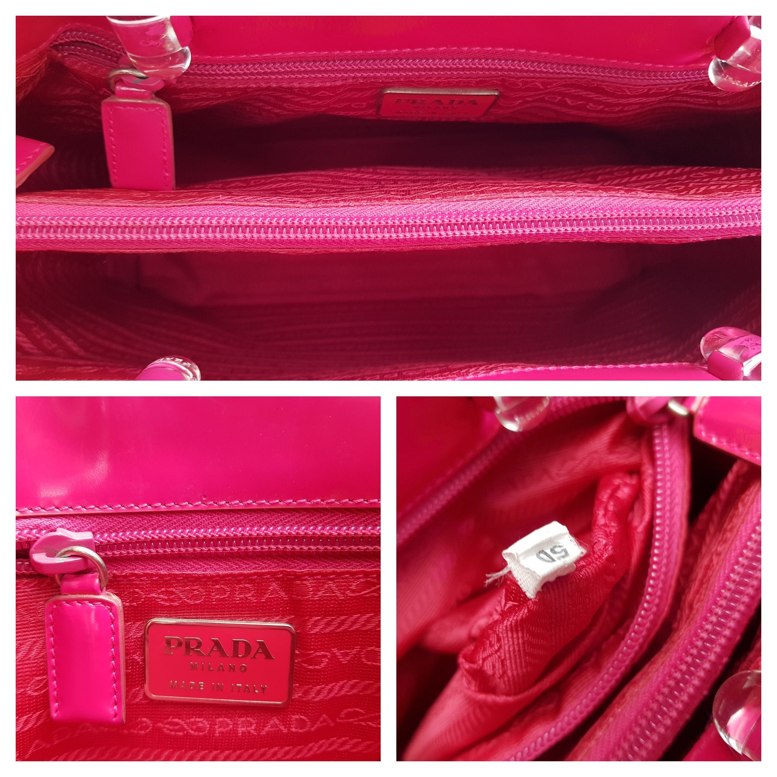 Pink Prada Purse Vintage