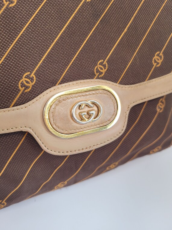 GUCCI Bag. Authentic Gucci  Vintage Monogram Came… - image 4