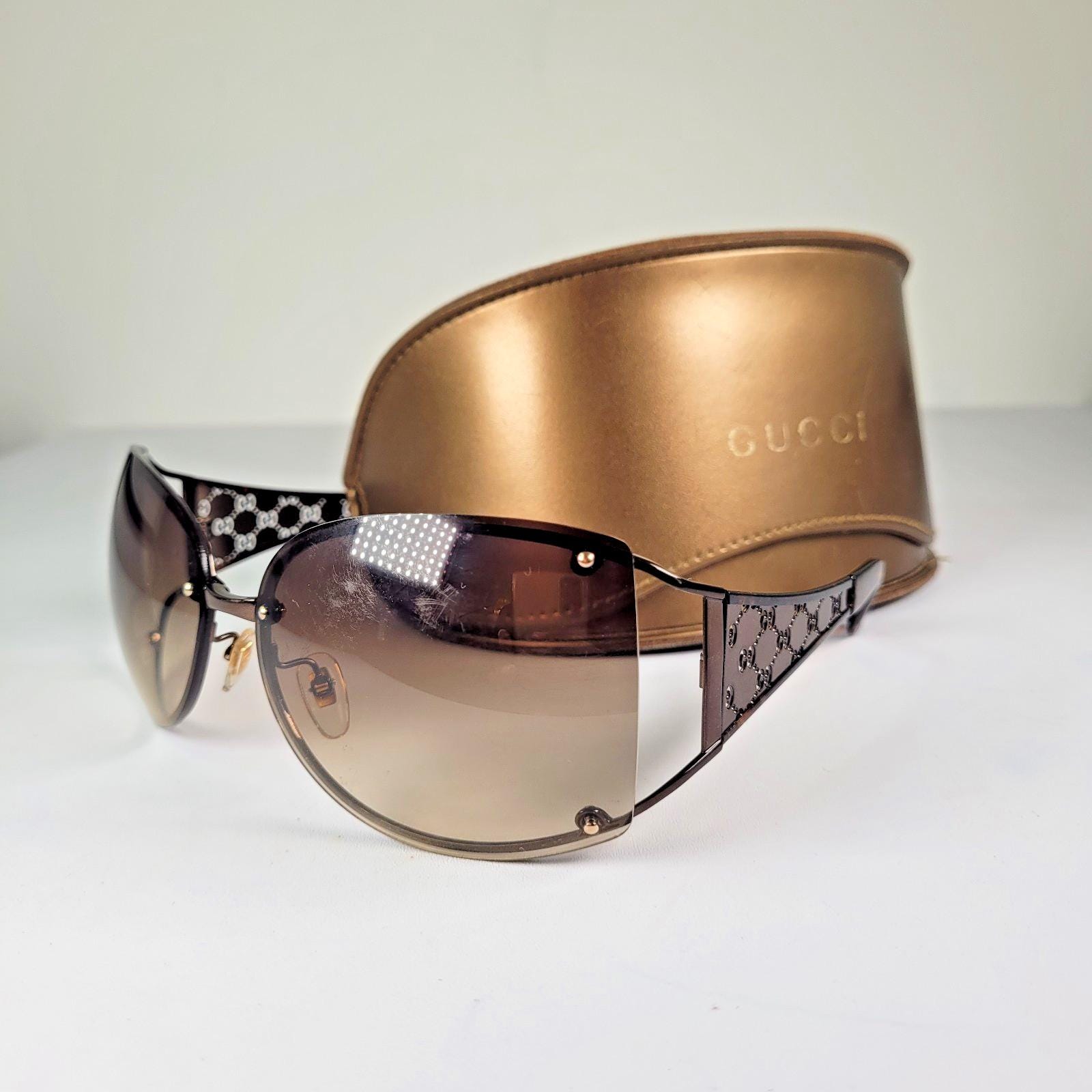 小物 00s archive GUCCI sunglasses bamboo y2k 00s archive GUCCI sunglasses bamboo y2k