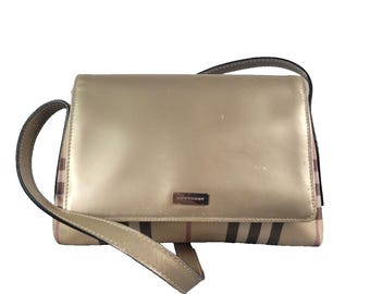 Vintage Burberry Nova Check Shoulder Bag | Classic Check Designer