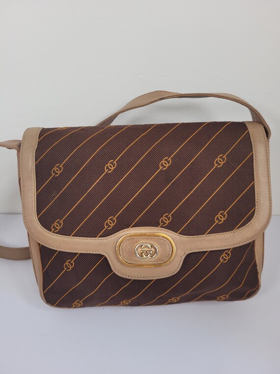 GUCCI Bag. Authentic Gucci  Vintage Monogram Came… - image 5