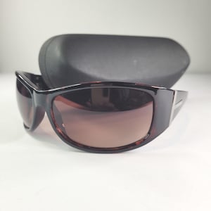 Bruce Oldfield Vintage Y2K Tortoise Shell Sunglasses – Retro  display picture 2