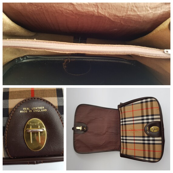 Arriba 47+ imagen how can you tell if a burberry bag is real Abzlocal.mx