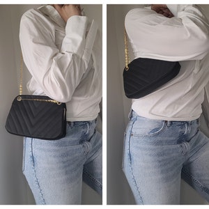 Black Fur Chanel Sidebag #osvgallery #chanel