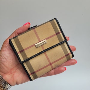 Wallets & purses Burberry - Vintage-check leather card holder - 8065623